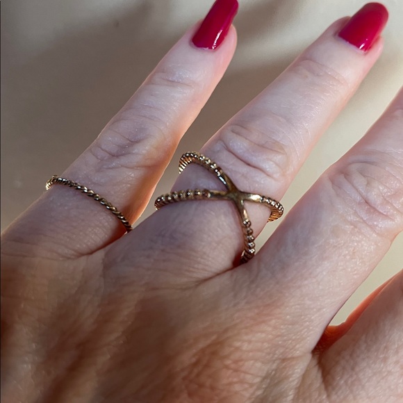 Fun Gold-Tone Ring Set - Picture 2 of 2